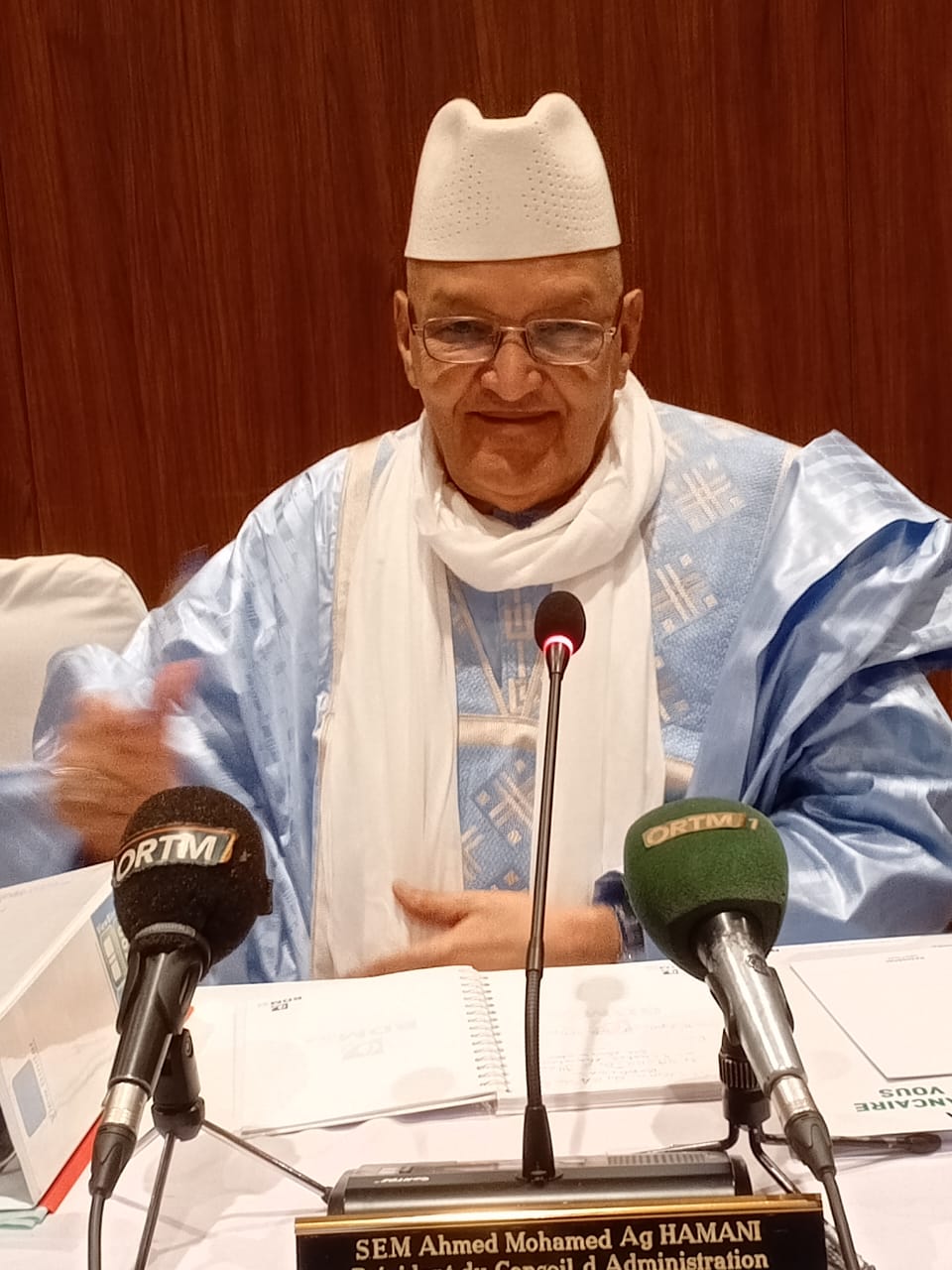 Discours du président du conseil d'administration à la 83e session du Conseil d'Administration de la BDM-SA